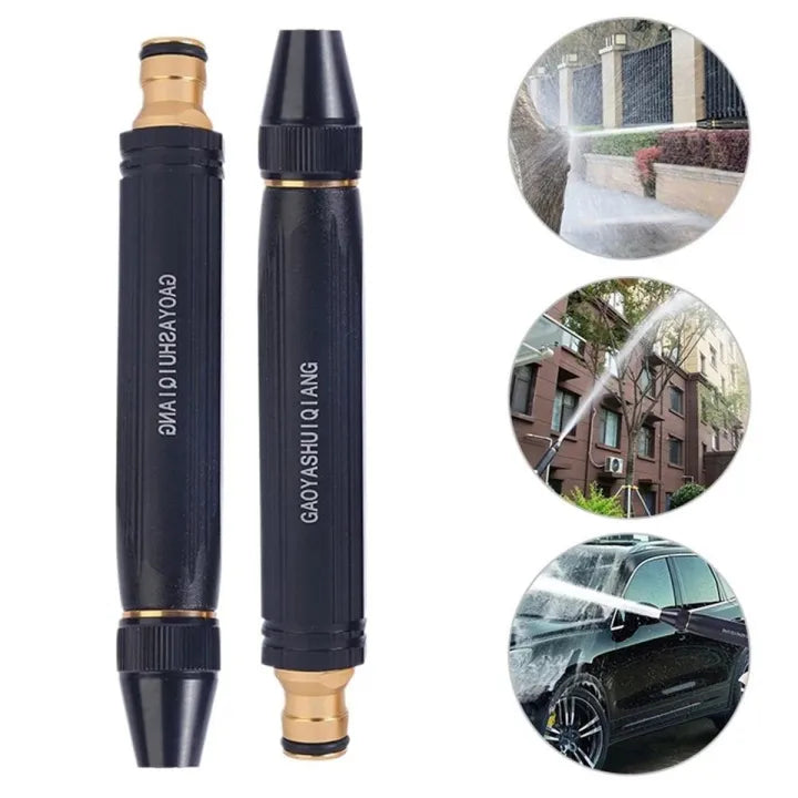 Adjustable Water Pressure Nozzle — High-Power Spray Gun for Car Wash, Garden & Outdoor Cleaning