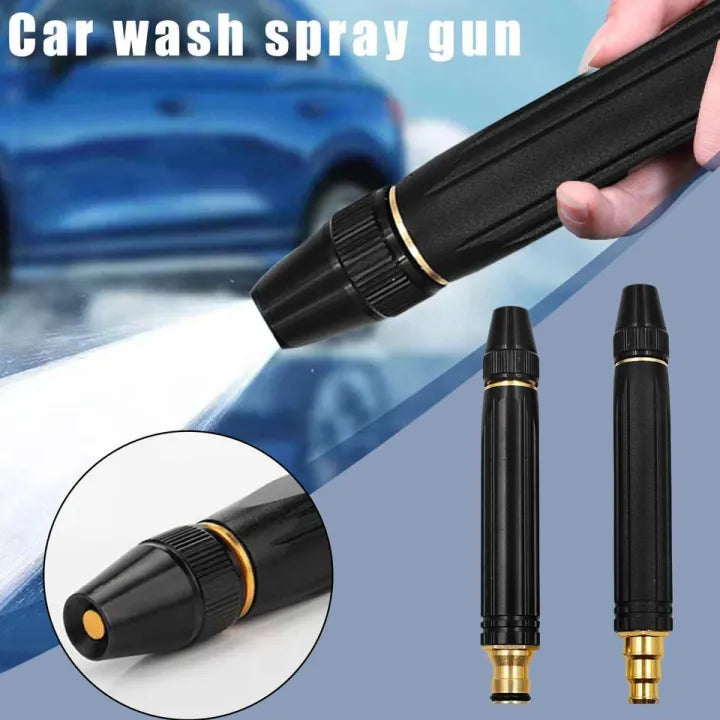 Adjustable Water Pressure Nozzle — High-Power Spray Gun for Car Wash, Garden & Outdoor Cleaning