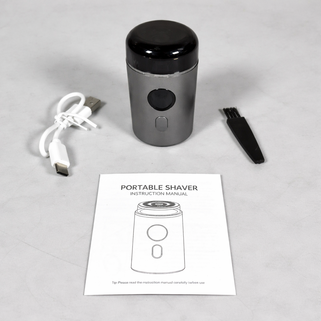 Electric Mini Shaver SD2 – USB Rechargeable Portable Pocket Shaver for Beard & Travel