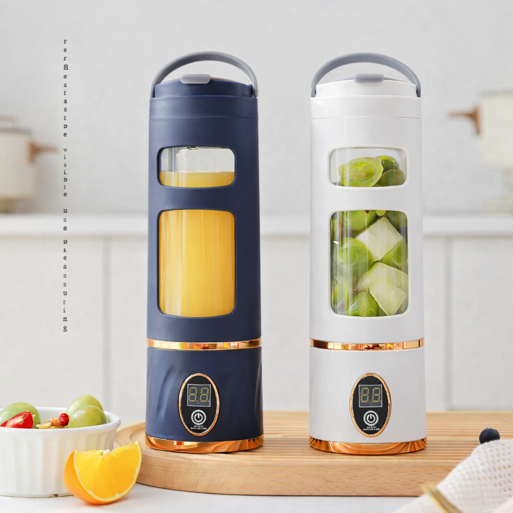 Portable Mini Juice Blender – Rechargeable, BPA Free & Extra Large Capacity