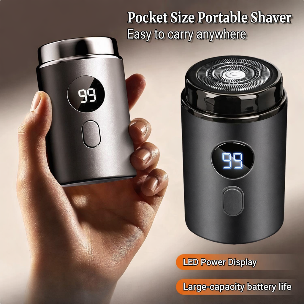 Electric Mini Shaver SD2 – USB Rechargeable Portable Pocket Shaver for Beard & Travel