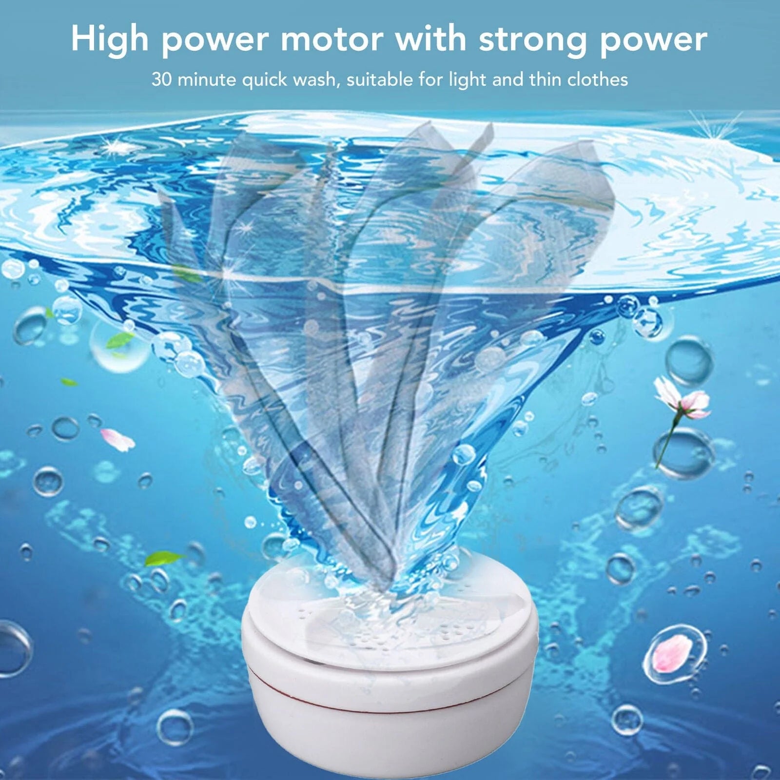 Turbine Mini Washing Machine