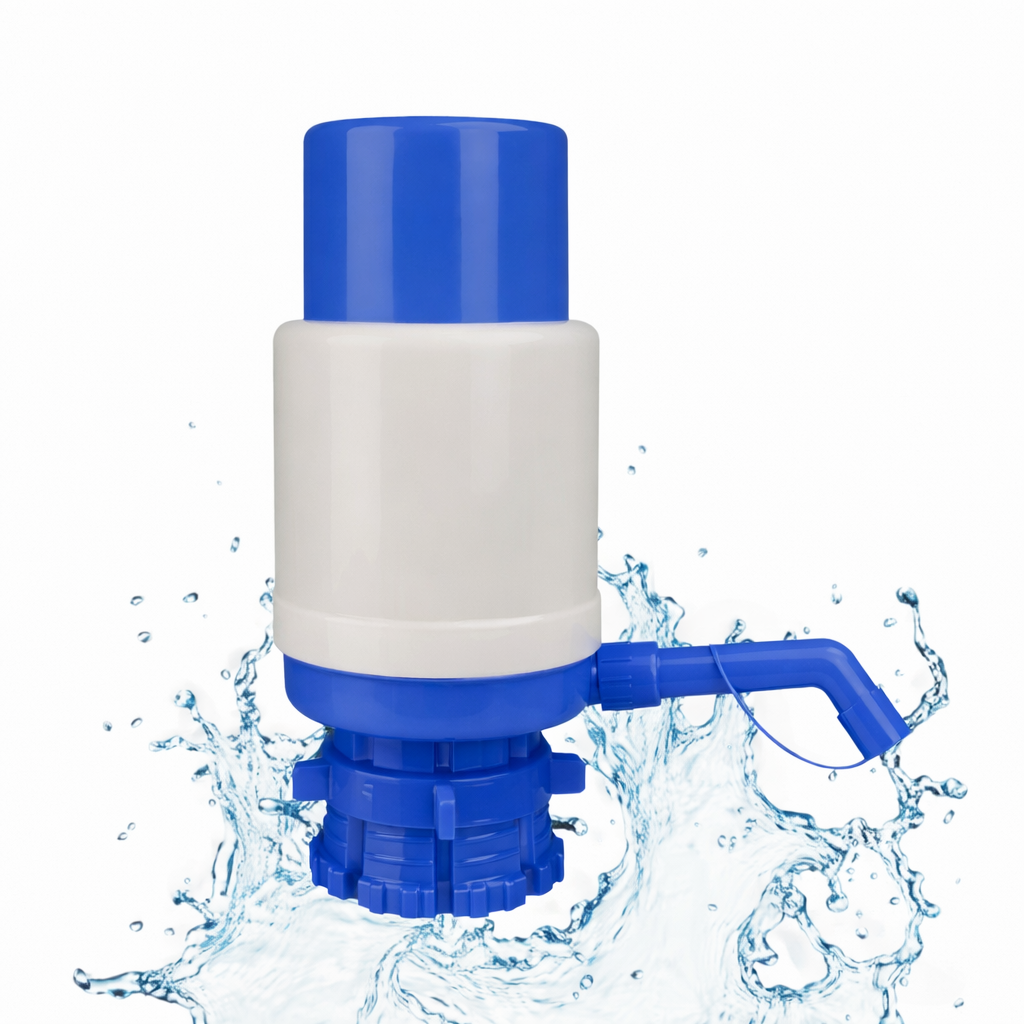 Manual Water Pump Dispenser for 19L Bottles – Hand Press Drinking Water Pump, BPA-Free, Leak-Proof, Portable Water Dispenser for Home & Office