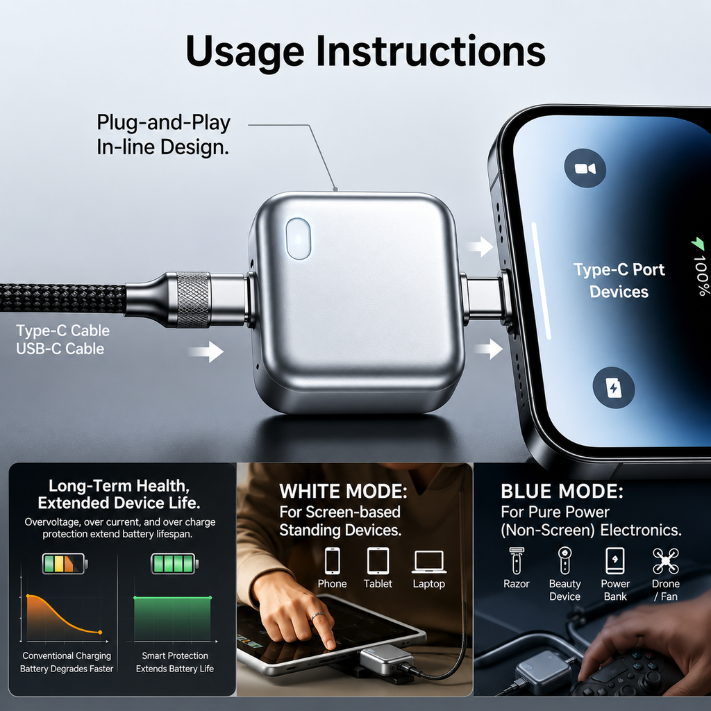 Auto Unplug Disconnector Charger – Smart Charging Protection