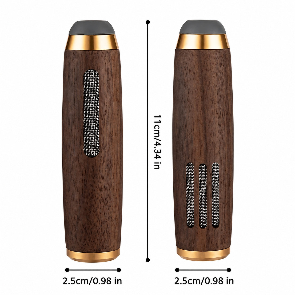 Portable Car Ashtray | Luxury Wooden Smokeless Ashtray