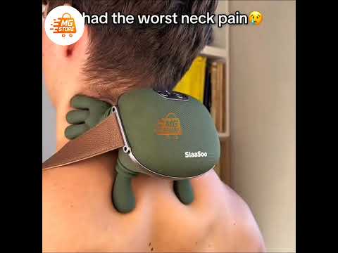 Neck & Shoulder Massager | Electric Real-Hand Kneading Massager