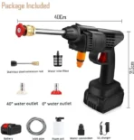 Portable High Pressure Car Washing Gun - Image 3