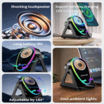 Wireless Phone Stand With Speaker - Image 4