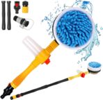 Long Handle Rotating Car Wash Brush with Soap Dispenser - Image 3