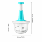 Multifunction Hand Push Chopper 2L - Image 3