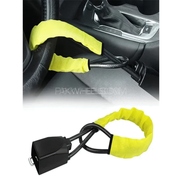 Steering Wheel Lock Cable – Car Anti Theft Lock