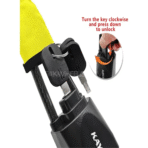 Steering Wheel Lock Cable – Car Anti Theft Lock - Image 4